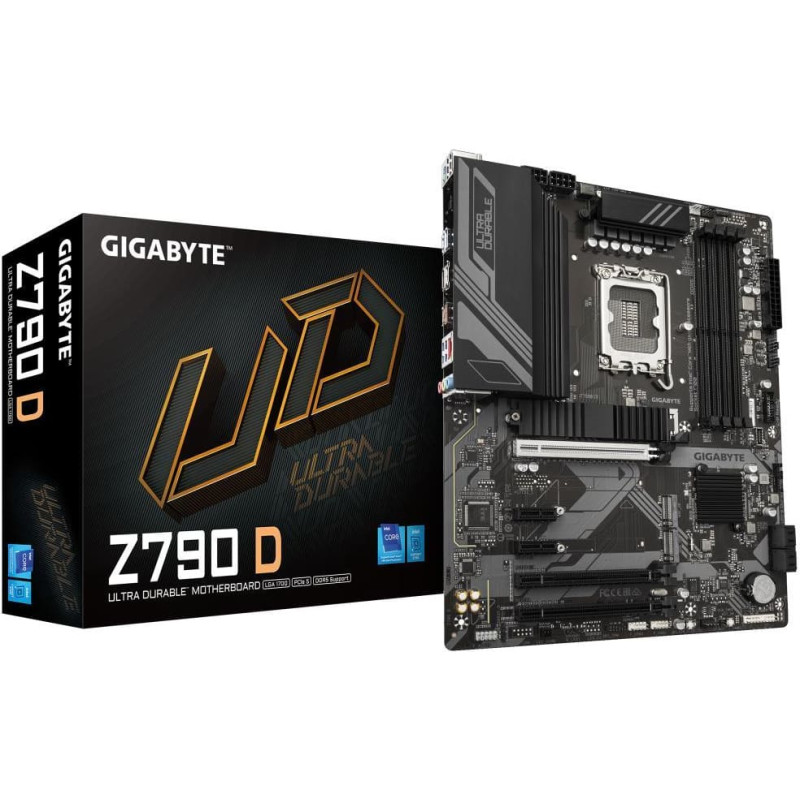 Gigabyte Mainboard|GIGABYTE|Intel Z790|LGA1700|ATX|Memory DDR5|Memory slots 4|Z790D1.2