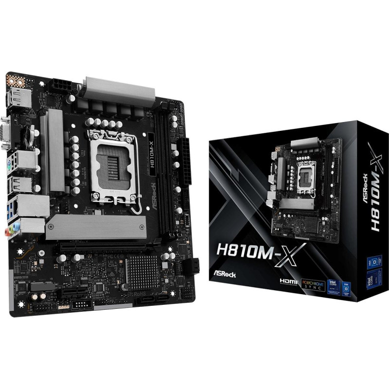 Asrock MB H810 S1851 MATX/H810M-X ASROCK