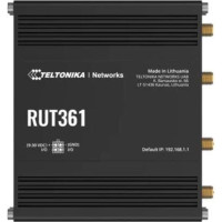Teltonika Wireless Router|TELTONIKA|Router|Mesh|IEEE 802.11 b/g|IEEE 802.11n|2x10/100M|LAN \ WAN ports 2|4G|RUT361