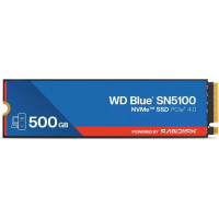 Sandisk SSD PCIE G4 M.2 NVME 500GB BLU/SN5100 WDS500G5B1E SANDISK