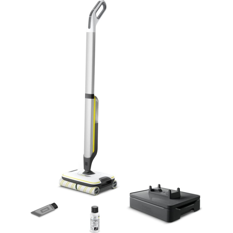 Karcher Vacuum Cleaner|KARCHER|Dry&wet|Electric broom|White/Black/Yellow|Bagless|Battery| 4.3 kg|1.055-701.0