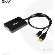 Club3D I/O ADAPTER MINI DP TO DVI/ACTIVE CAC-1130-A CLUB3D