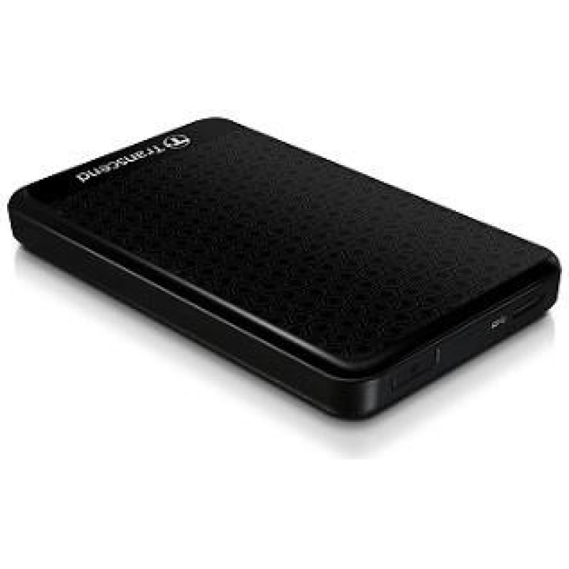 Transcend External HDD|TRANSCEND|StoreJet|1TB|USB 3.0|Colour Black|TS1TSJ25A3K