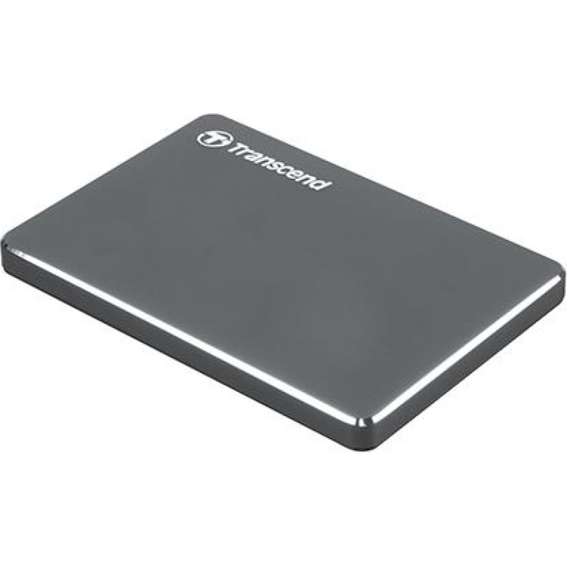 Transcend External HDD|TRANSCEND|StoreJet|1TB|USB 3.1|Colour Iron Grey|TS1TSJ25C3N