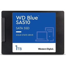 Western Digital SSD|WESTERN DIGITAL|Blue SA510|1TB|SATA 3.0|Write speed 510 MBytes/sec|Read speed 560 MBytes/sec|2,5"|TBW 400 TB|MTBF 1750000 hours|WDS100T3B0A
