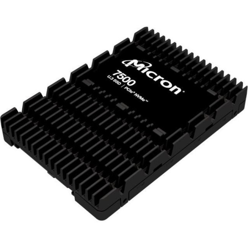 Micron SSD|MICRON|SSD series 7500 PRO|960GB|PCIe Gen4|NVMe|NAND flash technology TLC|Write speed 1400 MBytes/sec|Read speed 6800 MBytes/sec|Form Factor U.3|TBW 1752 TB|MTBF 2000000 hours|MTFDKCC960TGP-1BK1DABYYR