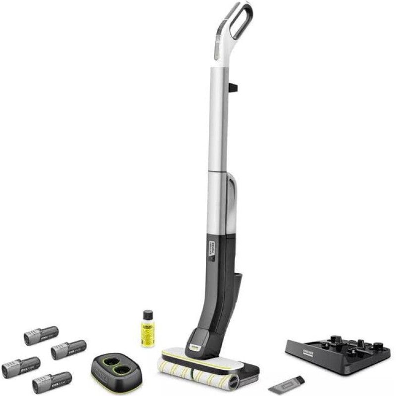 Karcher Vacuum Cleaner|KARCHER|Hard floor cleaner FC 4-4 Battery Set 4B Duo|Noise 57 dB|Weight 3.4 kg|1.056-406.0