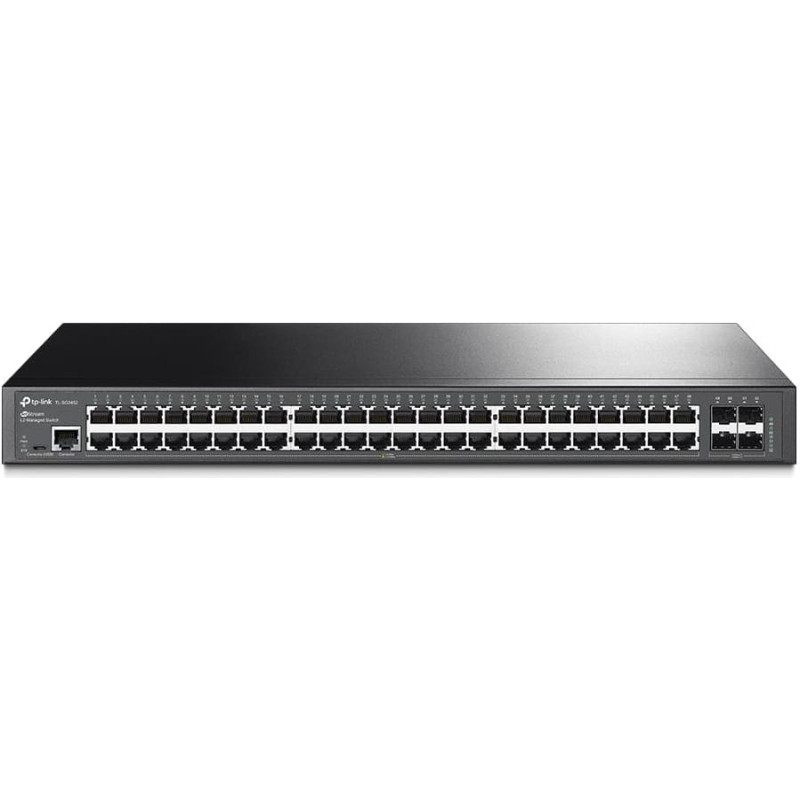 Tp-Link Switch|TP-LINK|Omada|TL-SG3452|Type L2|Rack|4xSFP|1xConsole|1|TL-SG3452