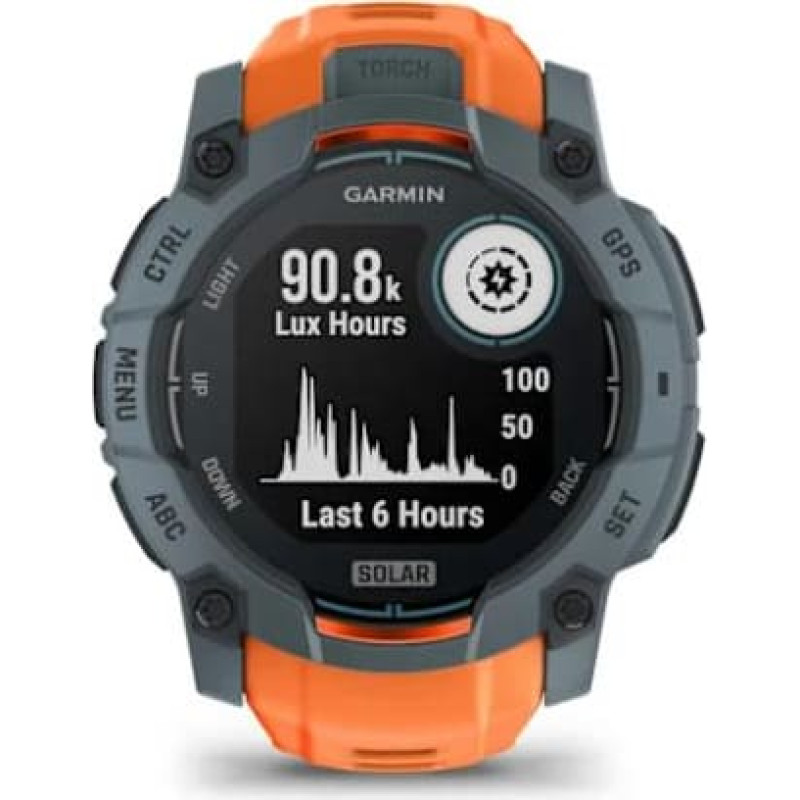 Garmin SMARTWATCH INSTINCT 3 SOLAR/TWIL/SOLST 010-02935-00 GARMIN