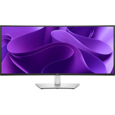 Dell LCD Monitor|DELL|P3425WE|34.1"|Business/Curved/21 : 9|Swivel|Height adjustable|Tilt|Matte|Panel IPS|3440x1440|21:9|100Hz|5 ms|Colour Black|210-BRDR