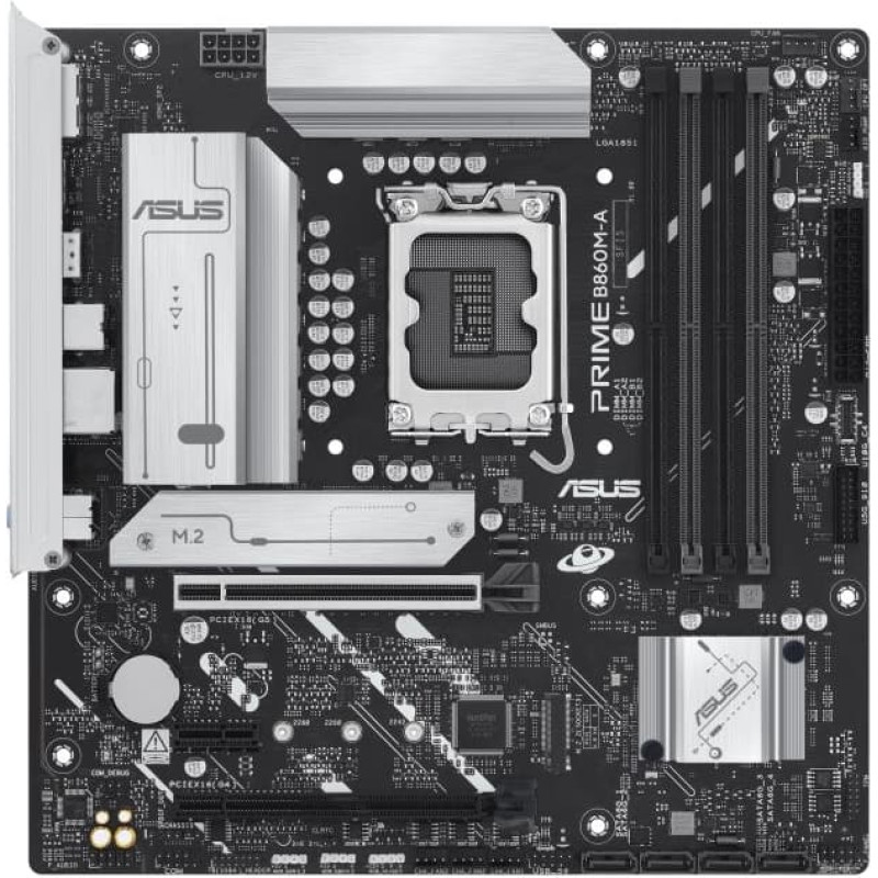 Asus Mainboard|ASUS|Intel B860 Express|LGA1851|Micro-ATX|Memory DDR5|Memory slots 4|PRIMEB860M-A-CSM