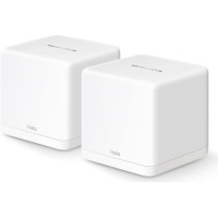Mercusys Wireless Router|MERCUSYS|Wireless Access Point / Router|2-pack|1500 Mbps|Mesh|IEEE 802.3ac|IEEE 802.11a|IEEE 802.11b|IEEE 802.11g|IEEE 802.11n|IEEE 802.11ax|2x10/100/1000M|LAN \ WAN ports 3|HALOH60X(2-PACK)