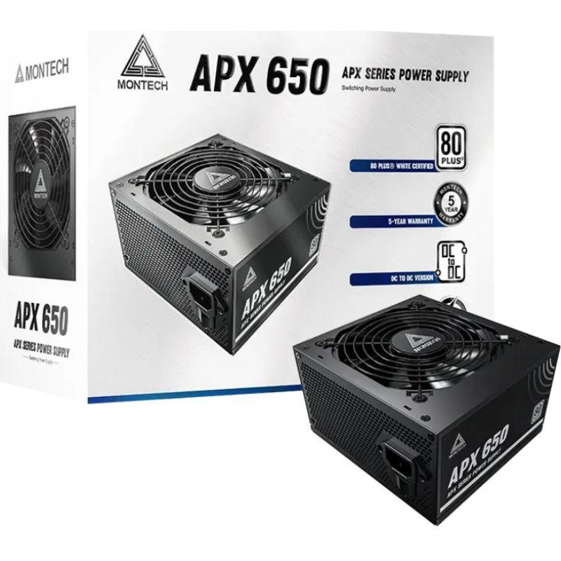 Montech CASE PSU ATX 650W/APX650 MONTECH