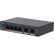 Dahua Switch|DAHUA|DH-CS4006-4ET2ET-60|Type L2|PoE ports 4|60 Watts|CS4006-4ET2ET-60