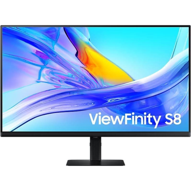 Samsung LCD Monitor|SAMSUNG|27"|4K|Panel IPS|3840x2160|16:9|60Hz|5 ms|Swivel|Pivot|Height adjustable|Tilt|Colour Black|LS27D800UAUXEN