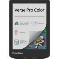 Pocketbook E-Reader|POCKETBOOK|Verse Pro Color|6"|1072x1448|1xUSB-C|Wireless LAN|Bluetooth|Dark Blue|PB634K3-1-WW