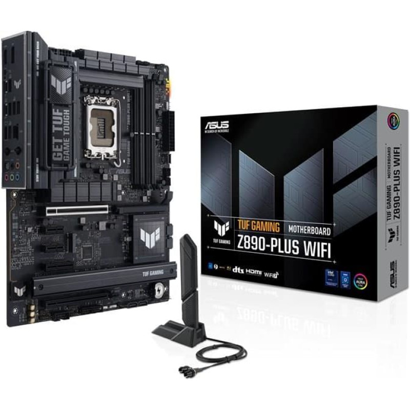 Asus Mainboard|ASUS|Intel Z890|LGA1851|ATX|Memory DDR5|Memory slots 4|2xPCI-Express 4.0 1x|1xPCI-Express 4.0 4x	|1xPCI-Express 4.0 16x|1xPCI-Express 5.0 16x|4xM.2|1xHDMI|1xDisplayPort|3xUSB 3.0|3xUSB 3.1|1xUSB-C|1xUSB-C w/Thunderbolt|1xOptical S/PDIF|1xRJ