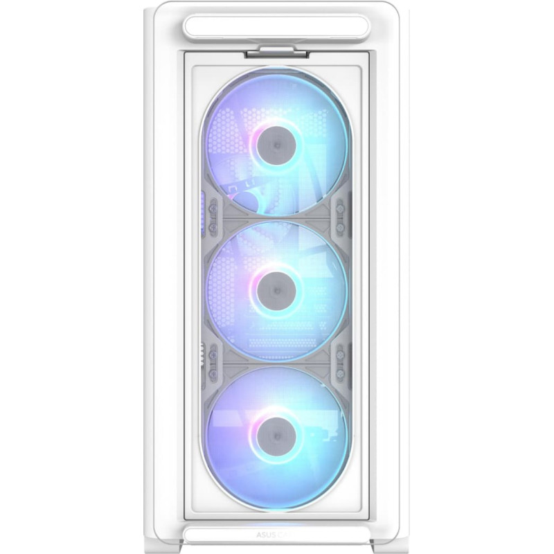 Asus Case|ASUS|A23 PLUS|MidiTower|Case product features Transparent panel|MicroATX|MiniITX|Colour White|A23PLUSTG/ARGBWHITE