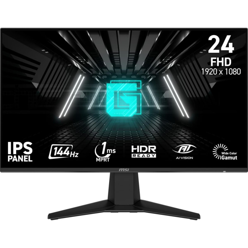 MSI LCD Monitor|MSI|G242L E14|23.8"|Gaming|Tilt|Matte|Panel IPS|1920x1080|16:9|144Hz|1 ms|Colour Black|G242LE14