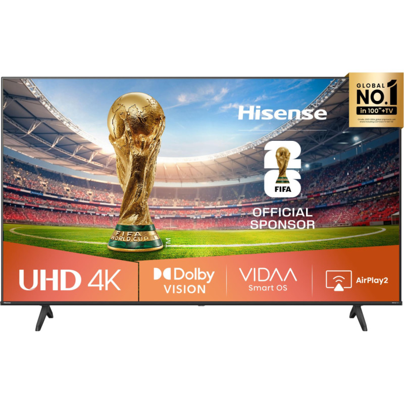 Hisense TV Set|HISENSE|58 "|4K Ultra HD|3840 x 2160 pixels|Flat|16:9|LED|58A6Q
