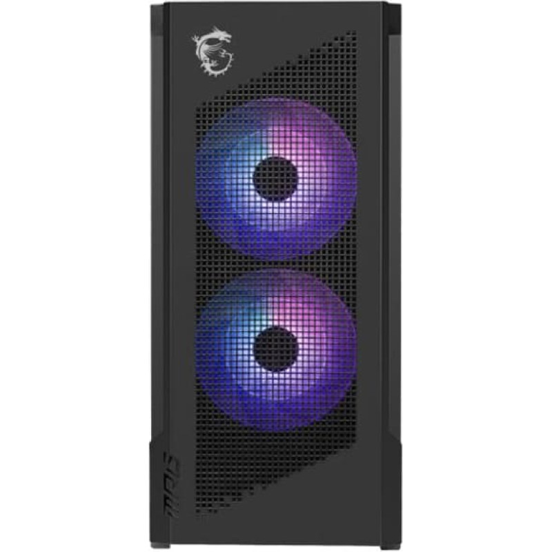 MSI Case|MSI|ATX/micro ATX/Mini-ITX/EATX|Black|Midi Tower|PC|MPGVELOX300RAIRFLOWPZ