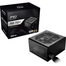 Asrock Power Supply|ASROCK|ATX|PC|100 - 240 V|750 W|PRO-750G