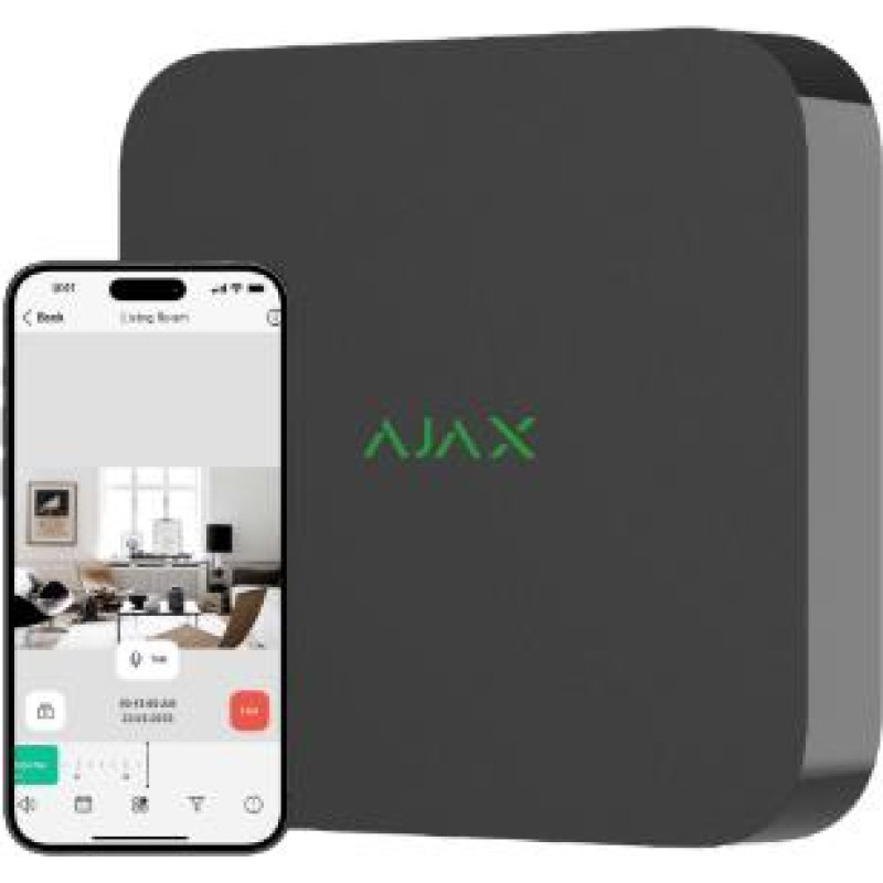 Ajax NET VIDEO RECORDER DC 8CH/BLACK 127051 AJAX