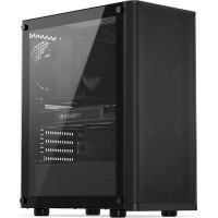 Endorfy Case|ENDORFY|Ventum 200 Air|MicroTower|Case product features Transparent panel|Not included|ATX|MicroATX|MiniITX|Colour Black|EY2A002