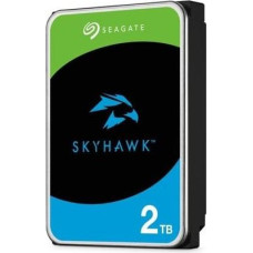 Seagate HDD|SEAGATE|SkyHawk|2TB|SATA|256 MB|5400 rpm|Discs/Heads 1/2|3,5"|ST2000VX017