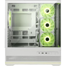 MSI Case|MSI|MAG PANO 110R PZ / WHITE|MidiTower|Case product features Transparent panel|Not included|Colour Black|MAGPANO110RPZWHITE