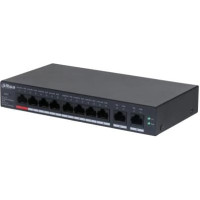 Dahua Switch|DAHUA|CS4010-8GT-110|Type L2|Desktop/pedestal|8x10Base-T / 100Base-TX / 1000Base-T|PoE ports 8|DH-CS4010-8GT-110