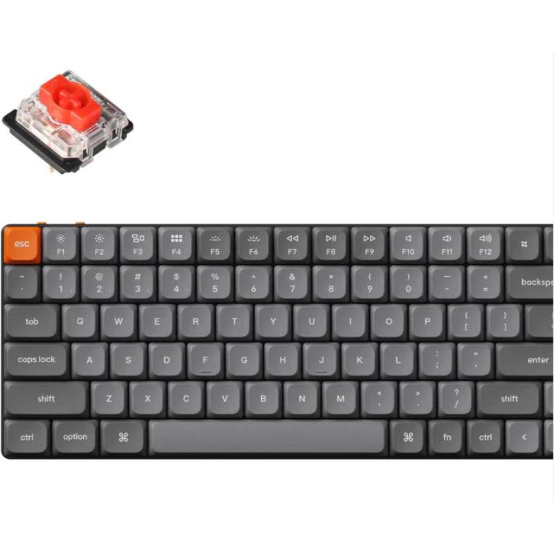 Keychron KEYBOARD WRL K3 MAX RGB/BLACK K3M-H1 KEYCHRON