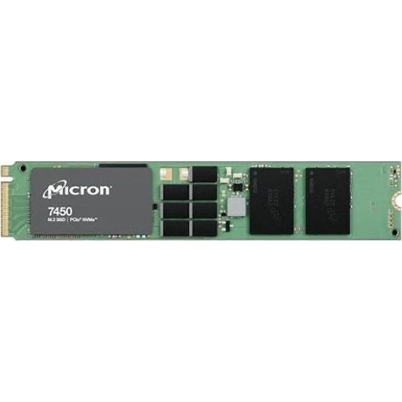 Micron SSD|MICRON|SSD series 7450 PRO|960GB|NVMe|NAND flash technology 3D NAND|Write speed 1400 MBytes/sec|Read speed 5000 MBytes/sec|Form Factor M.2|TBW 1700 TB|MTBF 2000000 hours|MTFDKBA960TFR-1BC1ZABYYR