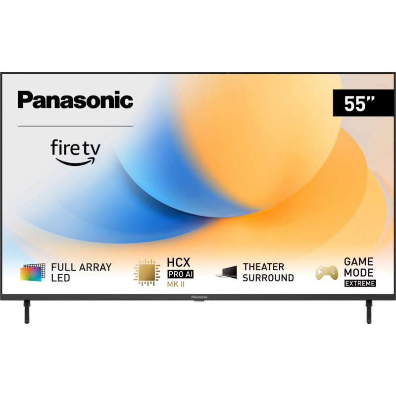 Panasonic TV Set|PANASONIC|55"|4K/Smart|3840x2160|Wireless LAN|Bluetooth|Google TV|TV-55W90AEG