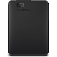 Western Digital External HDD|WESTERN DIGITAL|Elements Portable|1TB|USB 3.0|Colour Black|WDBUZG0010BBK-WESN