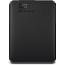Western Digital External HDD|WESTERN DIGITAL|Elements Portable|1TB|USB 3.0|Colour Black|WDBUZG0010BBK-WESN