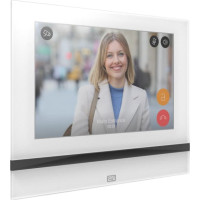 2N ANSWERING UNIT INDOOR VIEW/TOUCH WHITE 91378601WH 2N