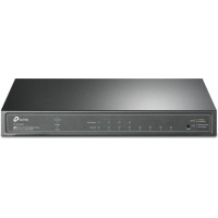 Tp-Link Switch|TP-LINK|Omada|TL-SG2008P|Type L2+|Desktop/pedestal|8x10Base-T / 100Base-TX / 1000Base-T|PoE+ ports 4|62 Watts|TL-SG2008P