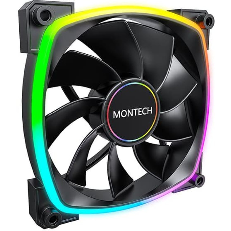 Montech CASE FAN 140MM/RX140 PWM BLACK MONTECH