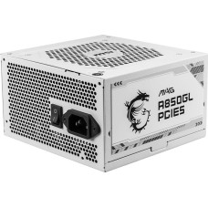 MSI Power Supply|MSI|850 Watts|Efficiency 80 PLUS GOLD|PFC Active|MAGA850GLPCIE5WHITE