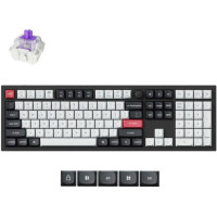 Keychron KEYBOARD WRL Q6 HE RGB/CARBON BLACK Q6H-M1 KEYCHRON