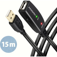Axagon CABLE USB2.0 A-M/A-F ACTIVE/15M ADR-215 AXAGON