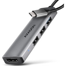Axagon I/O HUB USB-C 4IN1/0.15M HMC-H3A AXAGON