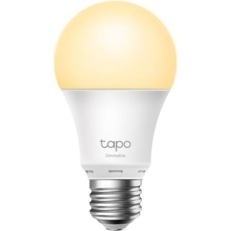 Tp-Link Smart Light Bulb|TP-LINK|Power consumption 8.7 Watts|Luminous flux 806 Lumen|2700 K|220-240 V|Beam angle 220 degrees|TAPOL510E
