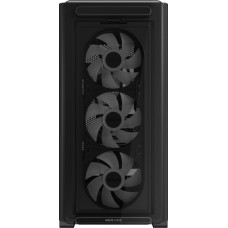 Asus Case|ASUS|A23 PLUS|MidiTower|Case product features Transparent panel|MicroATX|MiniITX|Colour Black|A23PLUSTG/ARGBBLACK