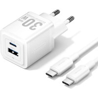Vention MOBILE CHARGER WALL USB +CABLE/30W 2P TZ-FEQW0-EU-01 VENTION