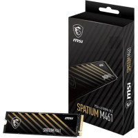 MSI SSD|MSI|SPATIUM M461|1TB|M.2|PCIE|NVMe|3D NAND|Write speed 3200 MBytes/sec|Read speed 5000 MBytes/sec|2.15mm|TBW 250 TB|MTBF 1500000 hours|S78-440L1D0-P83