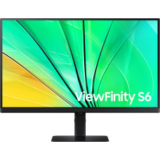 Samsung LCD Monitor|SAMSUNG|27"|Panel IPS|2560x1440|16:9|100 Hz|5 ms|Swivel|Pivot|Height adjustable|Tilt|Colour Black|LS27D600EAUXEN