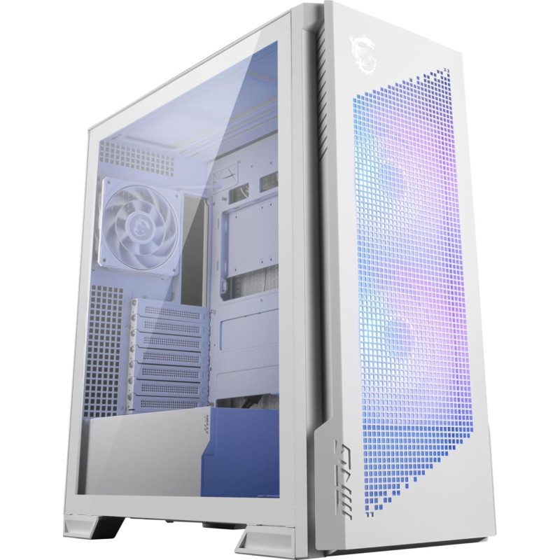 MSI Case|MSI|ATX/micro ATX/Mini-ITX/EATX|White|Midi Tower|PC|VELOX300RAIRFLOWPZWH