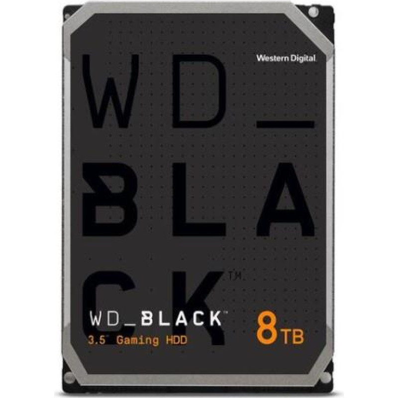 Western Digital HDD|WESTERN DIGITAL|Black|8TB|SATA|256 MB|7200 rpm|3,5"|WD8001FZBX